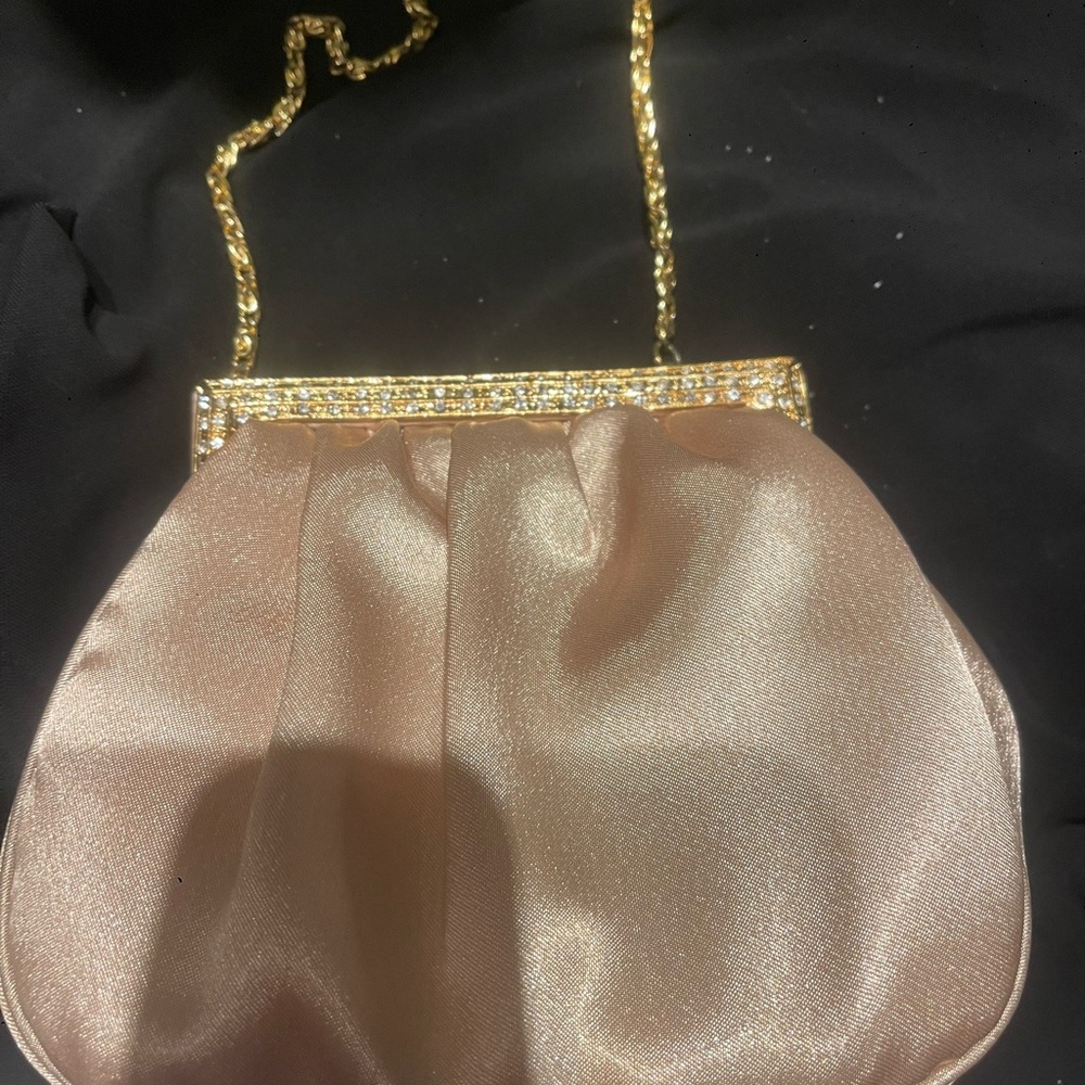 Elegant Gold Evening Clutch